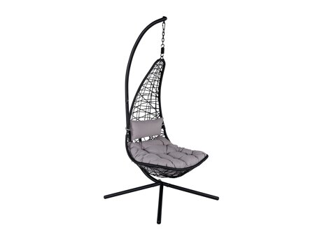 Hangende stoel Dallas 519 (Zwart)