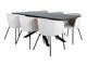 Set de mese Dallas 2691 (Crem + Negru)