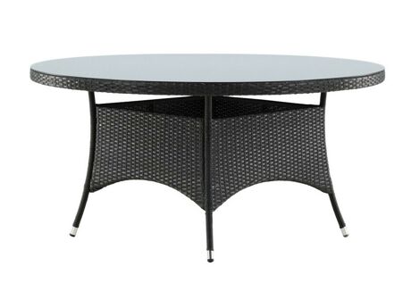 Gartentisch Dallas 667 (Schwarz + Grau)