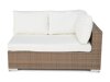 Lauko sofa Comfort Garden 1375 (Ruda + Balta)