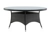 Outdoor tafel Dallas 667 (Zwart + Grijs)