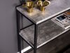 Wandtafel Dallas 2521 (Beton + Zwart)