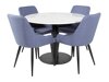 Eetkamerset Dallas 1300 (Blauw + Zwart)
