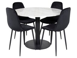 Eetkamerset Dallas 1302 (Zwart)