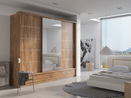 Garderobeskab Fresno 100 (Stirling eg)