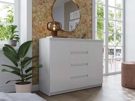 Kommode Cirdelu 105 (Hvid)