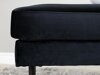 Set mobilier tapițat Fercame 105 (Negru)