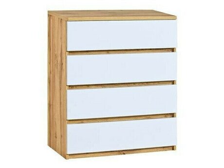 Ladekast Evaropha 104 (Wotan eik + Wit)