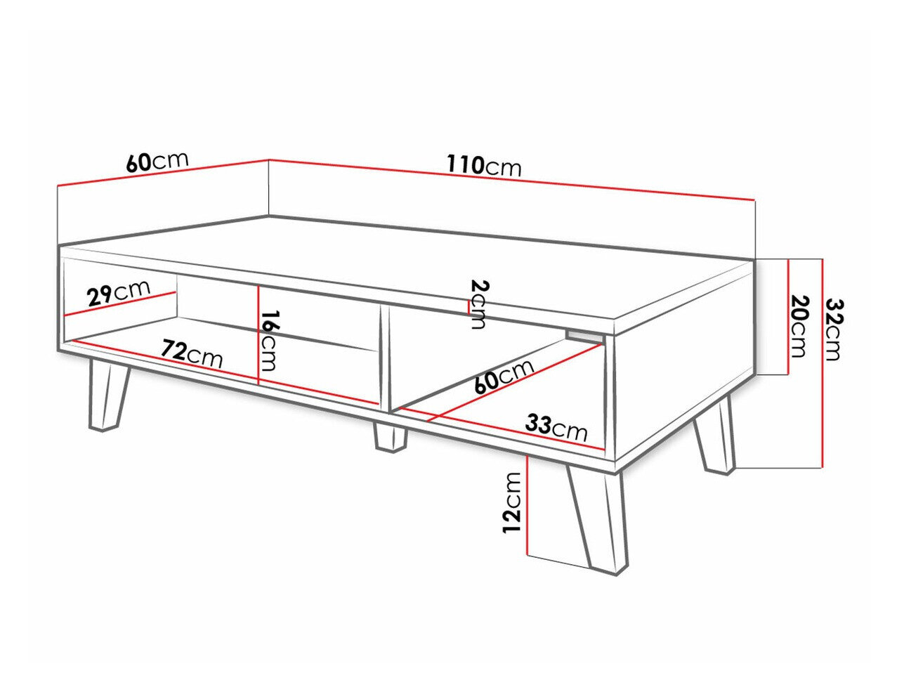 Table basse Munus