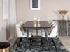 Eetkamerset Dallas 1447 (Beige + Zwart)