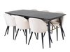 Eetkamerset Dallas 1449 (Beige + Zwart)