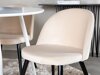 Eetkamerset Dallas 1536 (Beige + Zwart)