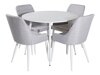 Essgruppe Dallas 1533 (Hellgrau + Weiss)