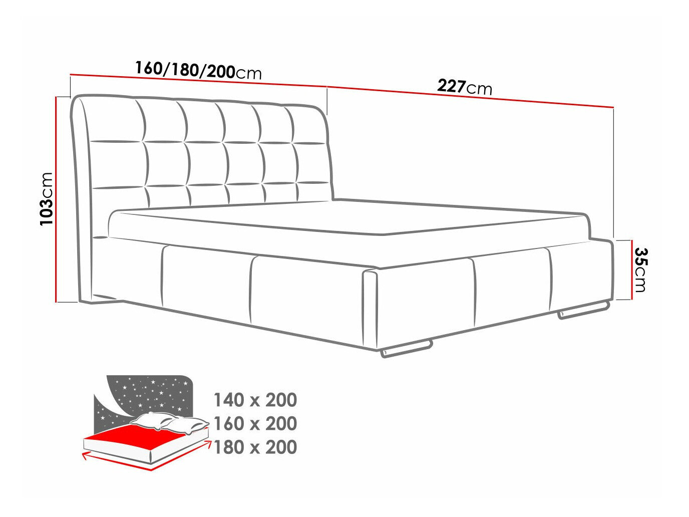 Bed Fructus (Soft 010)