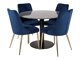 Eetkamerset Dallas 1627 (Blauw)