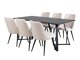 Eetkamerset Dallas 1628 (Beige)