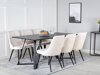 Eetkamerset Dallas 1628 (Beige)