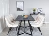 Eetkamerset Dallas 1628 (Beige)