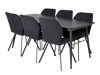 Set de mese Dallas 1647 (Negru)