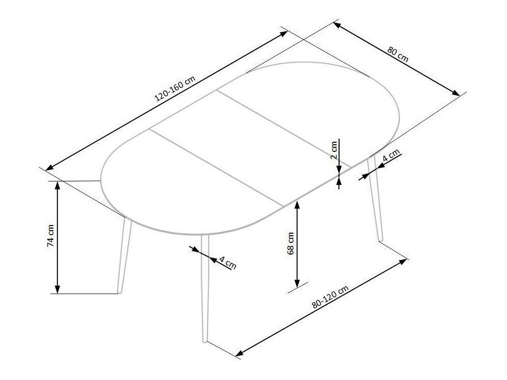 Tafel Houston 697