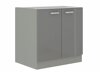 Dulap modular cu uși Multi Grey 112