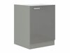 Dulap modular cu uși Multi Grey 117
