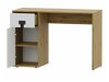 Ensemble de bureau à domicile Florevi 104 (Mat blanc + Chêne Artisan)