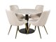 Set de mese Dallas 2570 (Bej + Alamă)