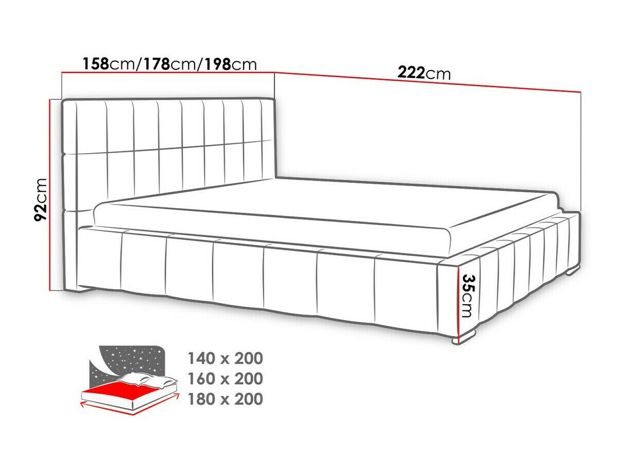 Bed Arcus (Rico 11)