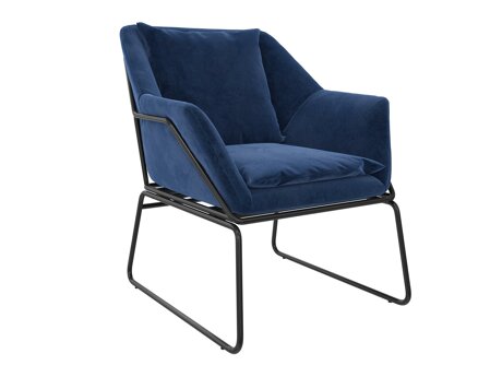 Fotel Tulsa 302 (Kék + Fekete)