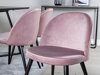 Eetkamerset Dallas 360 (Roze + Zwart)