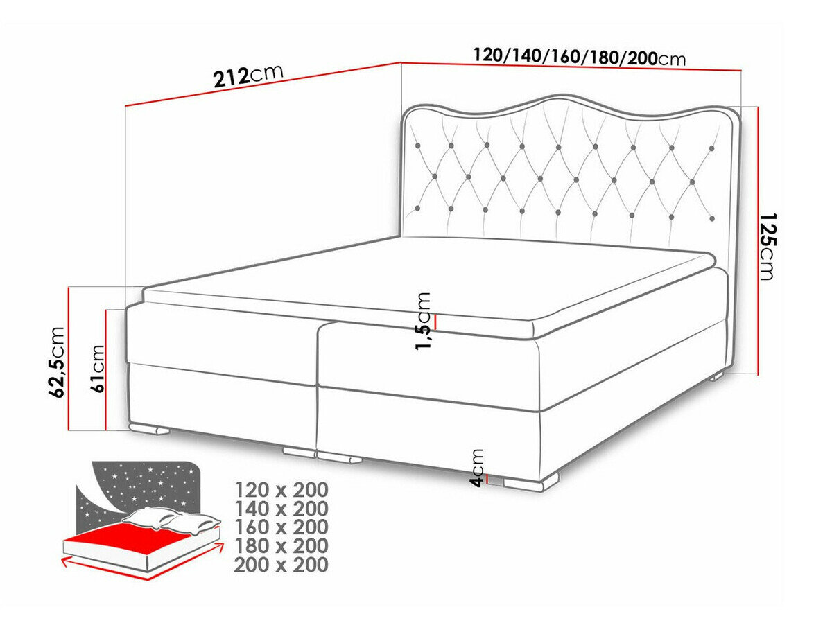 Boxspring Tectum (Soft 020)