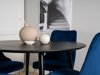 Eetkamerset Dallas 1178 (Blauw + Gouden)
