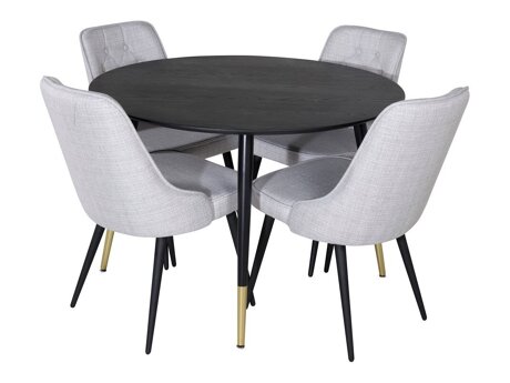 Set de mese Dallas 1178 (Gri + Negru)