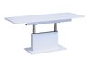 Transformeerbare salontafel Ogden 158 (Glanzend wit + Wit)