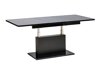 Transformeerbare salontafel Ogden 158 (Glanzend zwart + Zwart)
