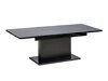 Transformeerbare salontafel Ogden 158 (Glanzend zwart + Zwart)