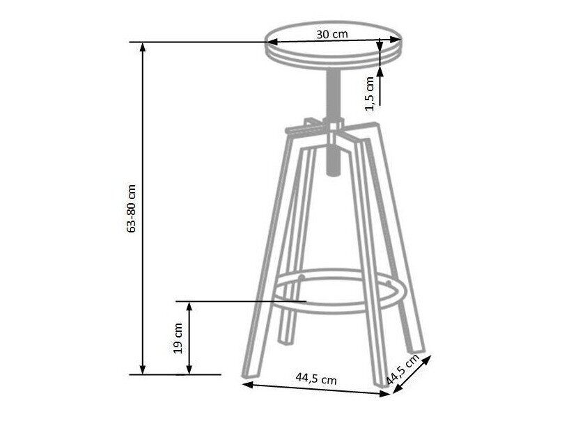 Scaun de bar Houston 237