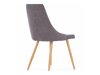 Stol Houston 580 (Mørkegrå + Lysebrun)