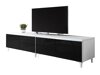 TV-meubel Hortus I (Wit + Glanzend zwart)