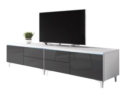 TV-meubel Hortus I (Wit + Grijs met glans)