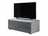 Meuble TV Uva VI (Blanc + Gris brillant)