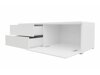 TV-meubel Uva VI (Wit + Glanzend wit)