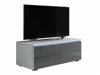 TV-meubel Uva VI (Wit + Grijs met glans)