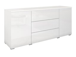Komoda Mirfivo 102 (Bela + Sijaj bela)