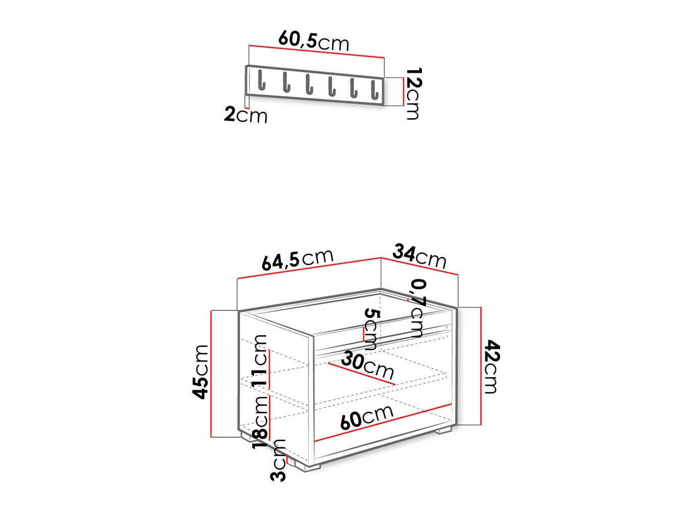 Entrésæt Comfivo Pinus II