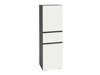 Cabinet de baie neancorat Soncamu 102 (Alb + Antracit)
