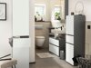 Cabinet de baie neancorat Soncamu 102 (Alb + Antracit)