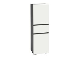 Стоящ шкаф за баня Soncamu 102 (Бял + Антрацит)