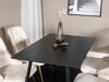 Eetkamerset Dallas 1673 (Beige + gouden)